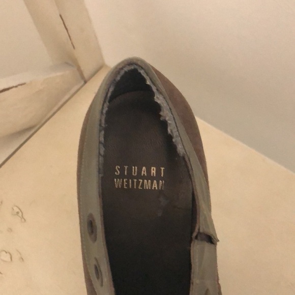 Stuart Weitzman Suede High Heel Ankle Boots Size 6 - Picture 3 of 7